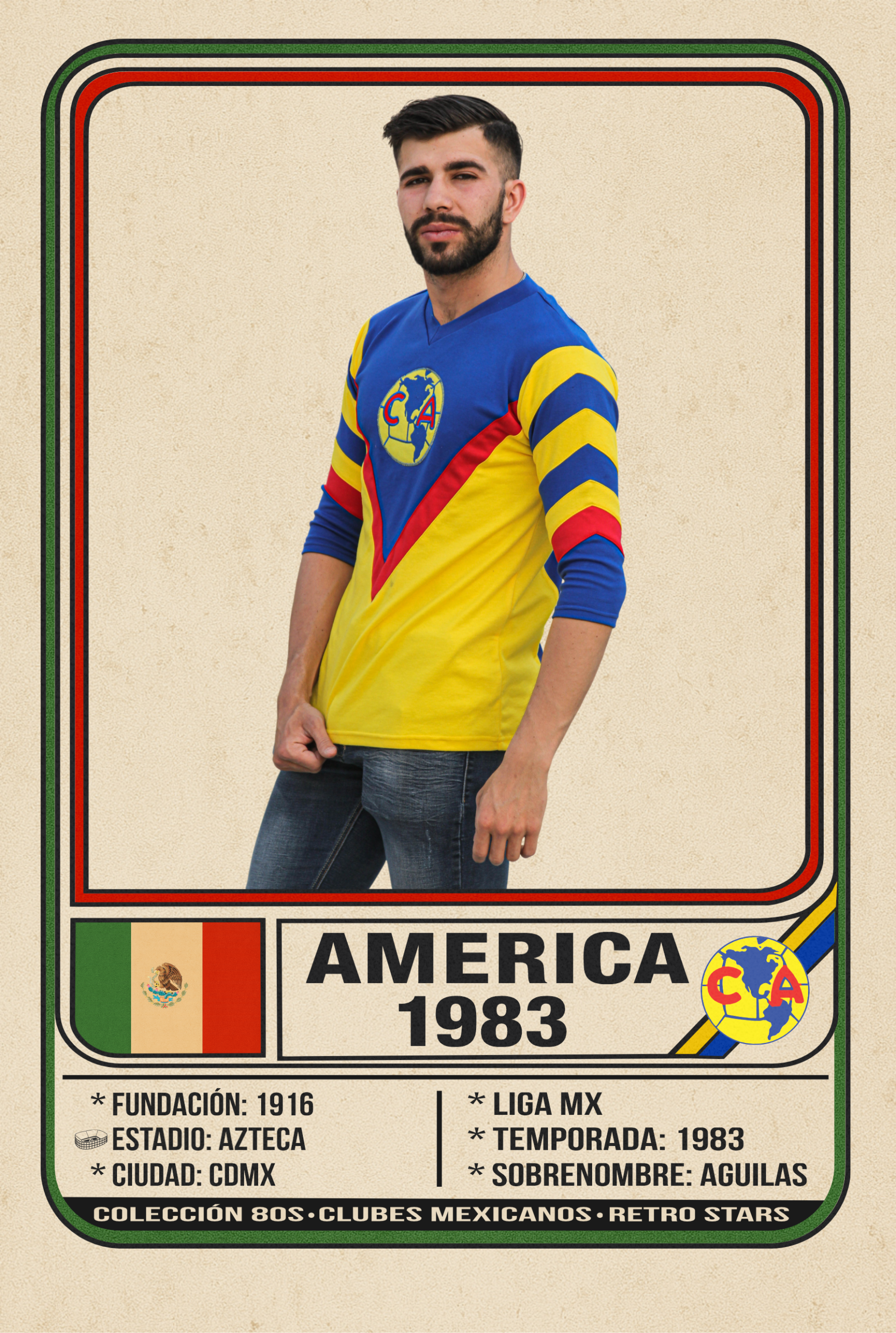 Jersey Retro America 1983
