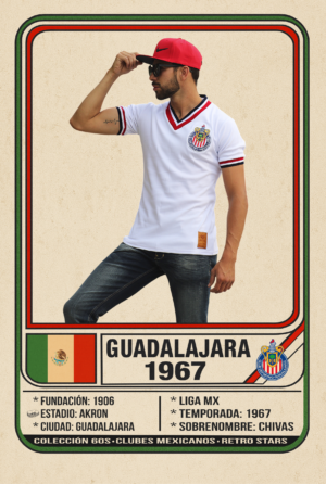 CHIVAS 67 Jersey Retro Chivas 1967