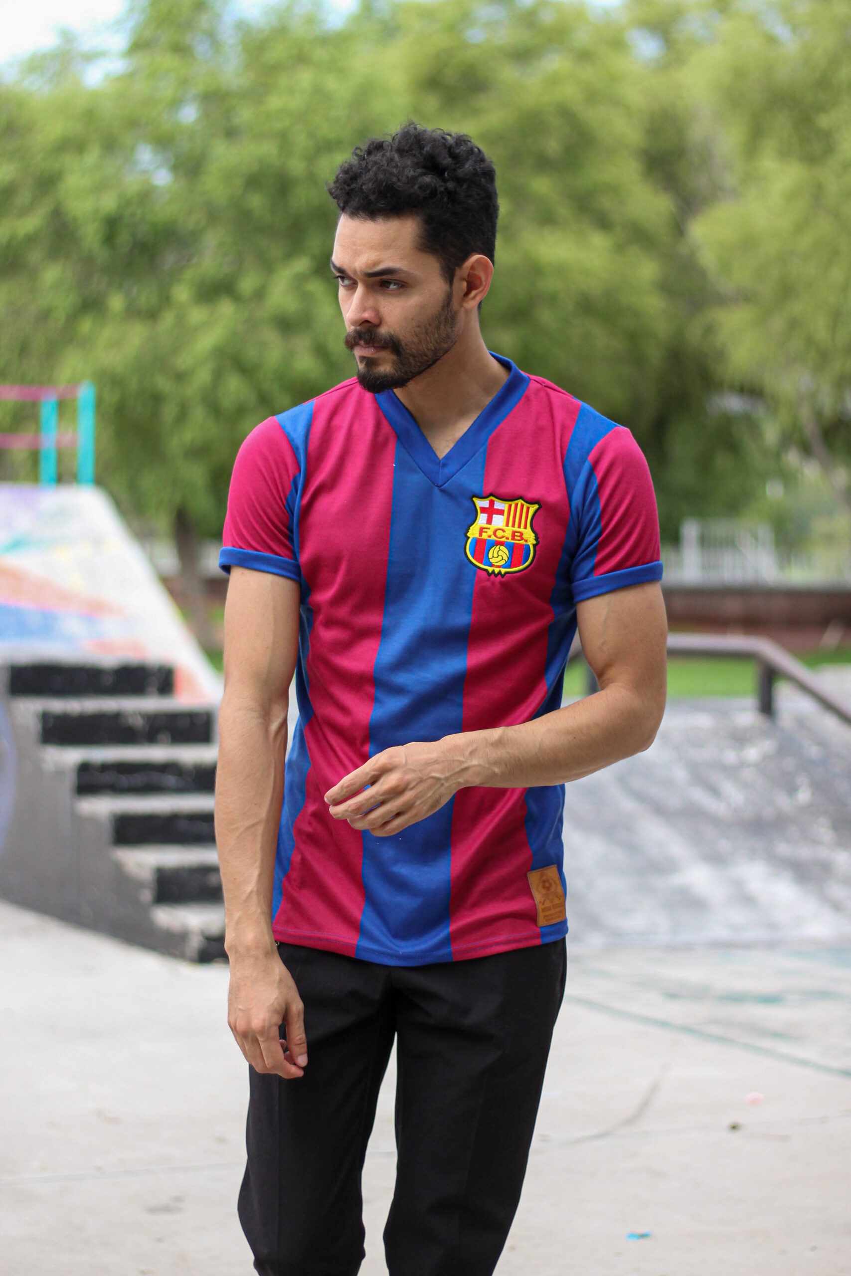 JERSEY RETRO BARCELONA 1977 - Imagen 2