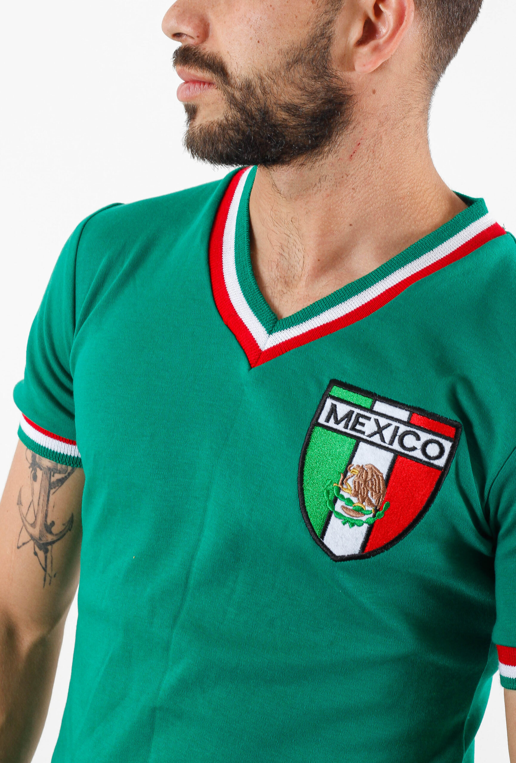 JERSEY RETRO MEXICO 1970 - Imagen 2