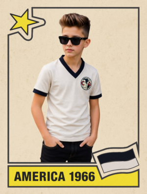 JERSEY RETRO AMERICA 1966 NIÑO