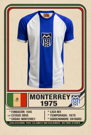 MONTERREY 75 JERSEY RETRO MONTERREY 1975