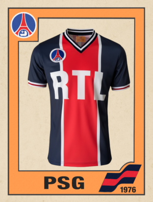 PSG 1976 JERSEY RETRO PSG 1976
