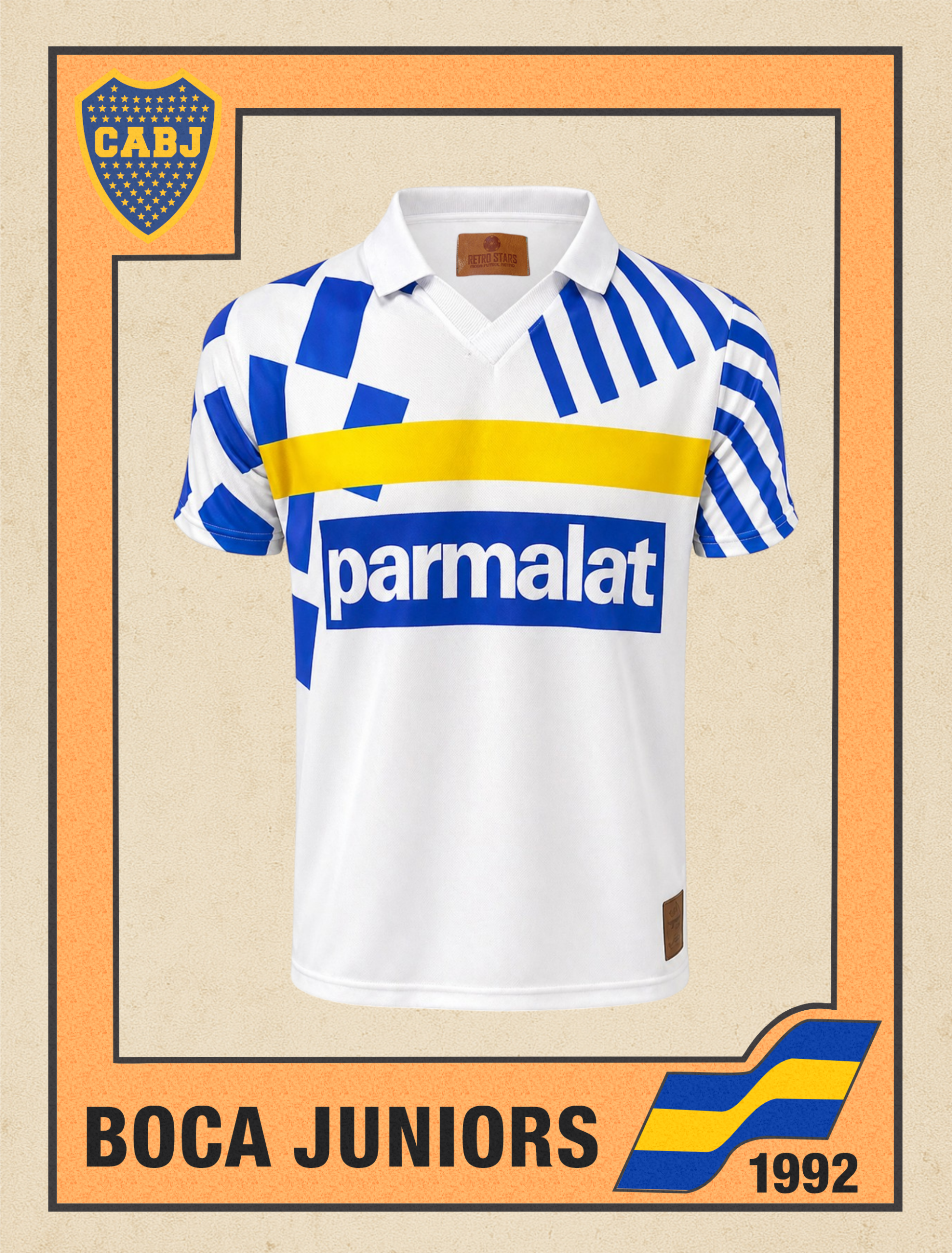 JERSEY RETRO BOCA 1992