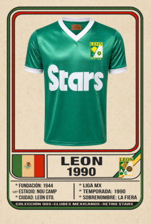 leon 1990 JERSEY RETRO LEON 1991